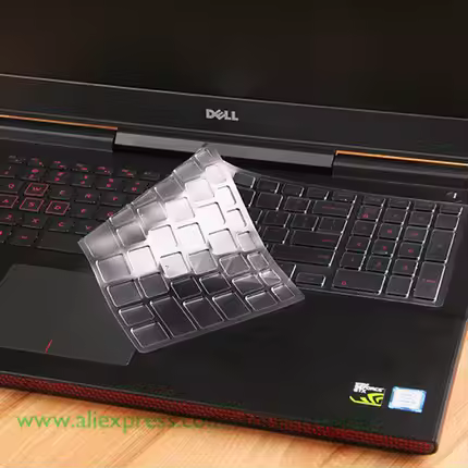 For Dell Inspiron 15 5000 5577 5565 3565 3567 3568 3568 7000 7559 15.6 inch Laptop TPU Keyboard Cove