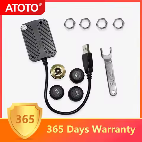 ATOTO UTP1 Car USB TPMS Tire Pressure Monitoring Display Sensor System Specified for A5L A6 S8 X10 V