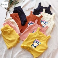 Outbox Fashion Children's Singlet Set Gloria DTF Baju Budak Perempuan