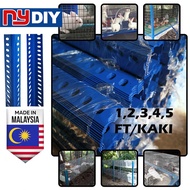1-5kaki DIY Sangkar Reban Arnab🐰 Ayam🐔 Frame Biru 万能角铁 Slotted Angle Bar/Iron/Besi Rak for rabbit/ch