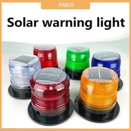 Car LED Lamp Solar Energy Beacon Light Warning Light Beacon Construction Warning Light Lampu Magneti