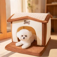 Dog House Bed Cat Nest House Warm Winter Cat Dog House Comfortable Puppy Cave House Cozy for Cats an