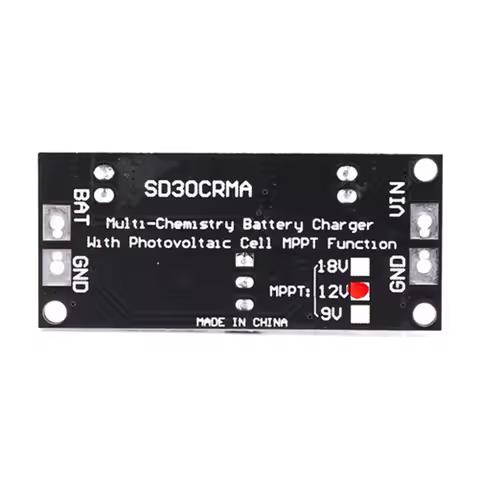 SD30CRMA MPPT Solar Panel Controller Module 1A 12V MPPT Technology MPPT Controller Module MPPT Lithi