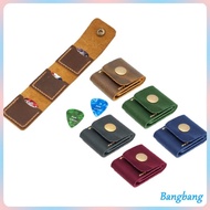 Bang PU Leather Guitar Pick Holder Guitar Pick Organizers Guitar Pick Carry Pouches Guitar Pick Case