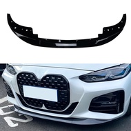 Car Front Bumper Spoiler Lip Splitter Flare Strip Blade For BMW 4 Series 425i 430i G22 G23 G24 G26