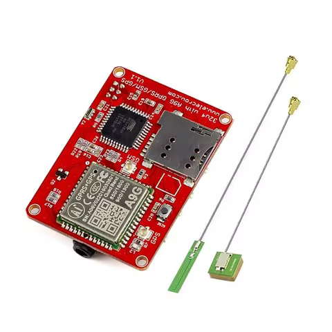 32u4 with A9G GPRS GSM GPS-V1.1 Module