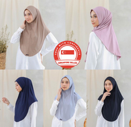 [SINGAPORE SELLER] Tudung Instant Syria / Instant Syria Hijab (Stretchy Lycra Material)