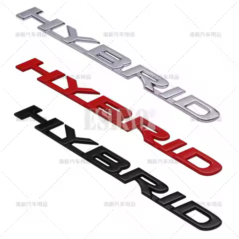 New 3D Hybrid Metal Adhesive Emblem Car Trunk Badge Fender Sticker Body Decal for Lexus ES300h IS300