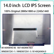 14" LCD Screen MNE007ZA1-3 MNE007ZA1-1 M140NWHE R0 B140QAN04.0 For Lenovo IdeaPad 5 Pro-14ACN6 5 Pro