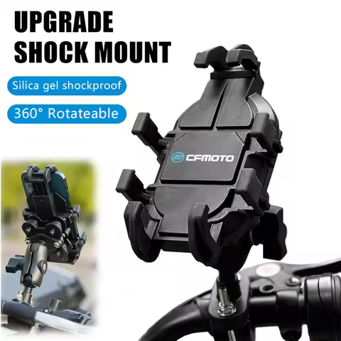 For Cfmoto Clx700 800Mt 450Sr X6 X8 ATV 150 250 400 650 MT Nk Gt Motorcycle Mobile Phone Holder Stan