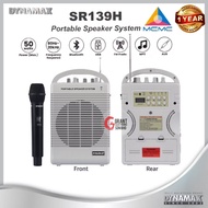 DYNAMAX SR139H Portable Speaker System with mic Active Speaker Portable PA system