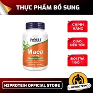 Now Maca 500mg - Hormonal Support Pills for Men & Women, Improves Mood