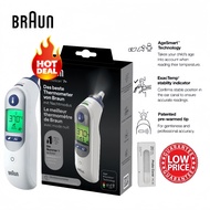 Braun ThermoScan 7 IRT6525 Ear Thermometer Baby Kids Adults Fever Indicator Fast Accurate