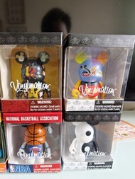 Disney Vinylmation Figures - NBA & I Love Mickey