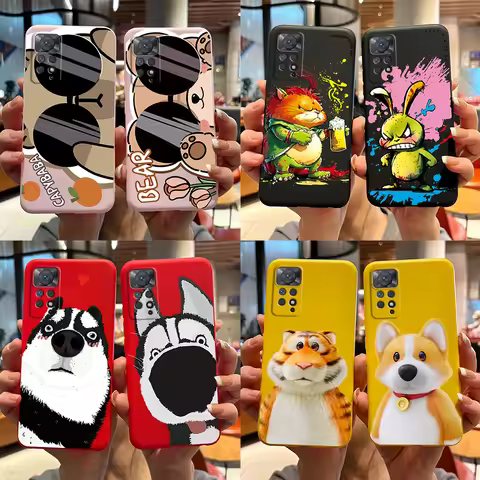 Full Coverage Covers For Xiaomi Redmi Note 11 Pro 4G 5G Phone Cases For Xiaomi Redmi Note 11 4G Beau