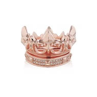 ake ake the Grand Royal Westminster Crown ring of Lancester แหวนเงินแท้ 925 แกะมือขัดเงาพิเศษ ชุบทอง