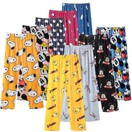 ♞,♘LF#Plus Size 25-36 Pajama Cotton Sleepwear Pants For Women Design Choose