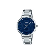 (2 Years Warranty) Casio LTP-VT04D Series Women Analog Watch Silver Stainless Steel Strap (TWP-01)