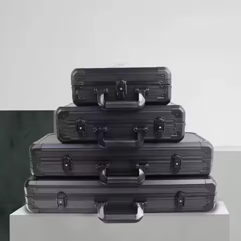 Casino Texas Poker Chips Case Suitcase Texas Poker Chips Box Aluminum Black Suitcase Storage Box Can