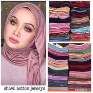 JERSEY COTTON PREMIUM BORONG  SHAWL