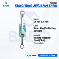 WIPRO SATIN RING WRENCH 25x28mm 26x28mm 30x32mm WIPRO Double RING WRENCH 25x28 26x28 30x32 mm