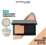 MAYBELLINE FIT ME！反孔特霧 無瑕控油防曬粉餅