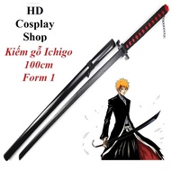 (Lưỡi gỗ dài 1m) Đạo Cụ Cosplay Zoro One Piece Và Các nhân vật khác trong Kimetsu no yaiba/ Bleach/