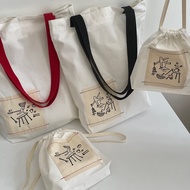 Frank's Kitchen Tote Bag & Drawstring Pouch by September Spring Totebag Drawstring Pouch Zipper Bag