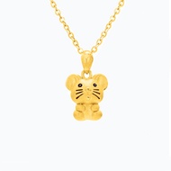 Zodiac Rat Pendant in 999 Pure Gold