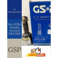 HO-038A GSP Honda Accord S84,S86 cv joint