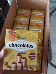 Chocolatos wafer rolls