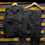 Baju PDL Hitam Tactical Brimob