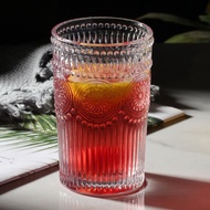 GS8U Loveyalty Sunflower Glass Cup 360 Ml Yj09 Transparent Or-i