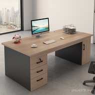 Table Simple Staff Board Desk Desk Old 2025 Modern Drawer with Computer Work Seat New Light Luxury O