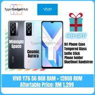 Original VIVO Smartphone Y76 5G 8GB RAM + 128GB ROM / Authorized VIVO Dealer / Trusted Seller