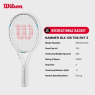 WILSON Hammer BLX 108 ไม้เทนนิส Pre-strung (ไม้ขึ้นเอ็นแล้ว) WR147410U2 Official Store