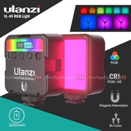 Newest Ulanzi Vl49 Rgb Light Led Lamp Portable Magnetic Video Photo Camera