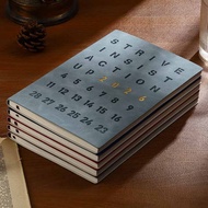 2026 English Schedule Book Whole Year Notebook planner Daily planner a5 Calendar Book