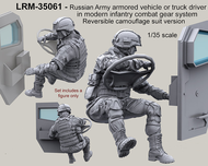 Modern Soldier Full Body Resin Model White Model GK Action Figure 1/35 Scale Collectible Toy for Fan