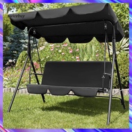 [TY] Swing Seat Cover Durable Swing Seat Cover Waterproof Patio Swing Cushion Cover Easy Install Foldable 3 Seater Replacement Seat Cover Protect Your Outdoor Swing Chair