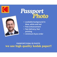 Gambar Passport / ID / Visa Photo Printing (Kodak Glossy Photo Paper)