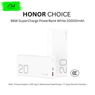 HONOR CHOICE 66W SuperCharge PowerBank White 20000mAh