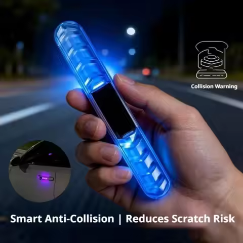 RGB Wireless Car Door LED Welcome Light Universal Auto Atmosphere Lamp Anti-collision Signal Warning