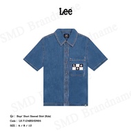 Lee เสื้อเชิ้ตยีนส์แขนสั้น รุ่น Boys Short Sleeved Shirt [Kids] Code: LK F124BSHSN05