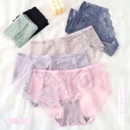 Bunny Concubine 701 Graphene Bottom Lace Panties Mid-Waist F Size 701