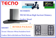 TECNO HOOD AND HOB BUNDLE PACKAG FOR ( TH 998DTC &amp; SR 838SV ) / FREE EXPRESS DELIVERY