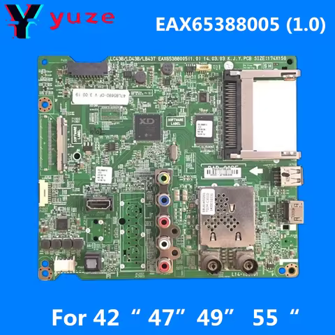 Motherboard LC43B/LD43B/LB43T EAX65388005 (1.0) Main Board For LG 49LB620V 49LB620V-ZD 39LB561V 42LB