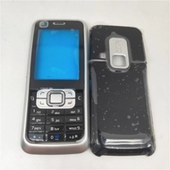 For Nokia 6120 6120C Phone Housing Cover Case+Keypad+battery Back Cover Replacement Parts