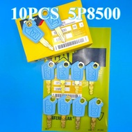 10PCS BLUE 5P8500 CA307 CA320  Excavator Vehicle Ignition Door Key 5P-8500 Excavator Accessories Cop