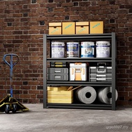 Iron Rack Warehouse Shelf Storage Room Storage Storage Display Rack Household Basement Multi-Layer S